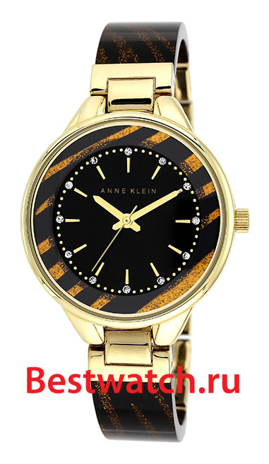 Часы Anne Klein Crystal 1408BKBN